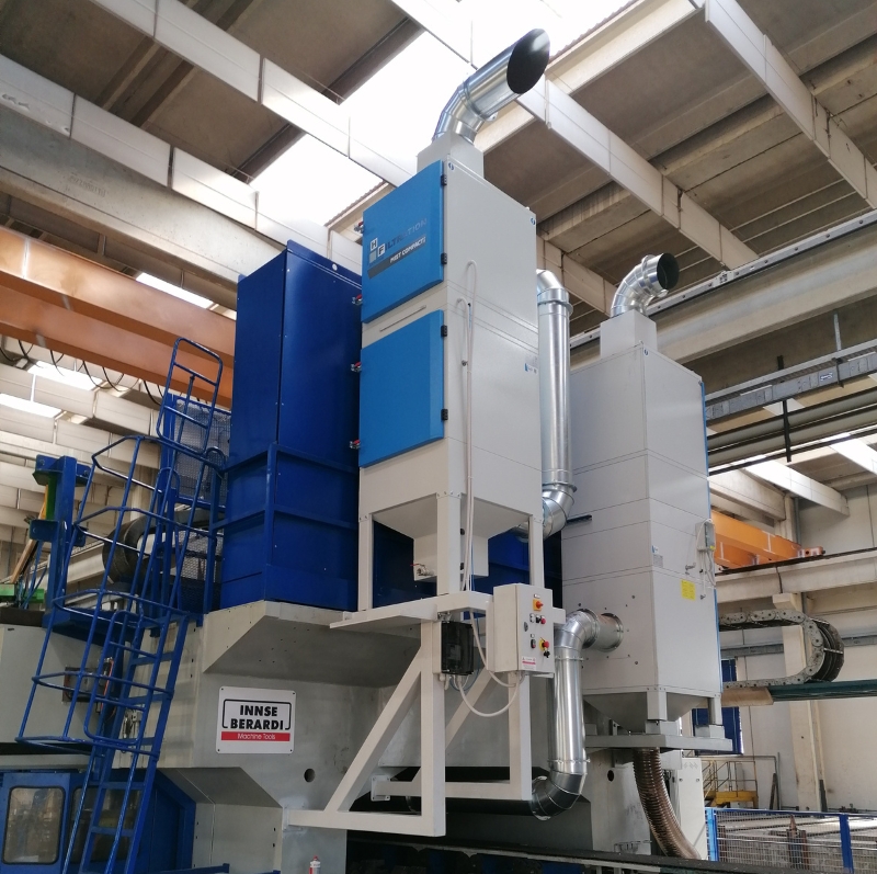 Statischer Filter für Ölnebel MIST COMPACT™ – kompakt und effizient für saubere Industrieumgebungen. statischer filter fur olnebel mist compact hf group