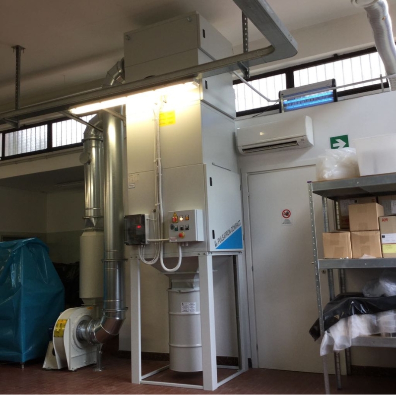 Patronenfilter PULSATRON COMPACT™ für die effiziente Staubfiltration in Industrieumgebungen. patronenfilter pulsatron compact hf group